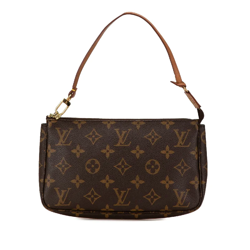 Women's Shoulder Bag with Adjustable Strap in Pink for ComfortBrown Louis Vuitton Monogram Pochette Accessoires Shoulder Bag Women's Shoulder Bag with Adjustable Strap in Pink for ComfortBrown Louis Vuitton Monogram Pochette Accessoires Shoulder Bag