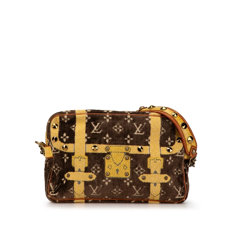 Women's Shoulder Bag with Zippered Pockets in Orange for SafetyBrown Louis Vuitton Trompe L'oeil Trocadero Shoulder Bag Women's Shoulder Bag with Zippered Pockets in Orange for SafetyBrown Louis Vuitton Trompe L'oeil Trocadero Shoulder Bag