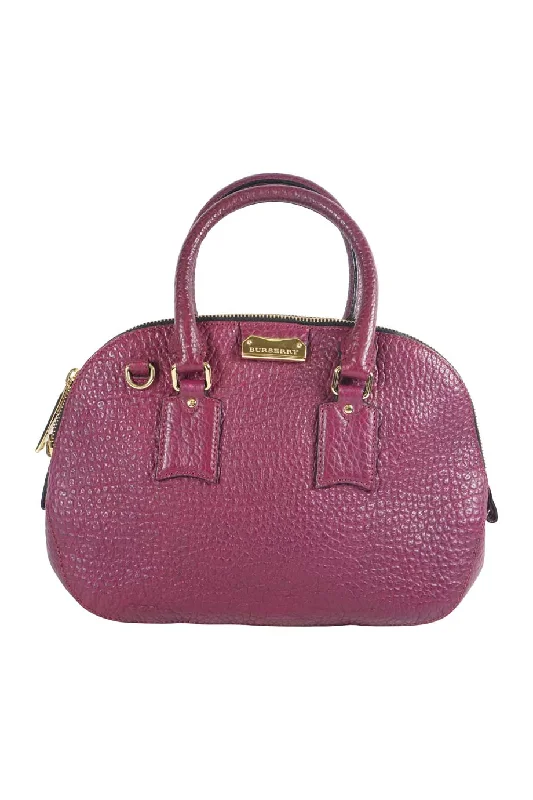 Suede Shoulder Bag in Pink with Tassel Accents for Casual Outings[WB4228] Burberry | Cross-Body Bag