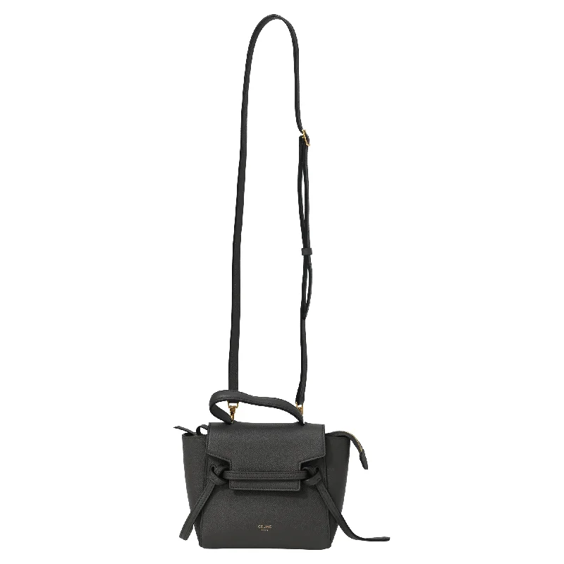Metallic Shoulder Bag in Gold for Special OccasionsCeline Pico Belt Bag in Grey Grained Calfskin Leather Metallic Shoulder Bag in Gold for Special OccasionsCeline Pico Belt Bag in Grey Grained Calfskin Leather