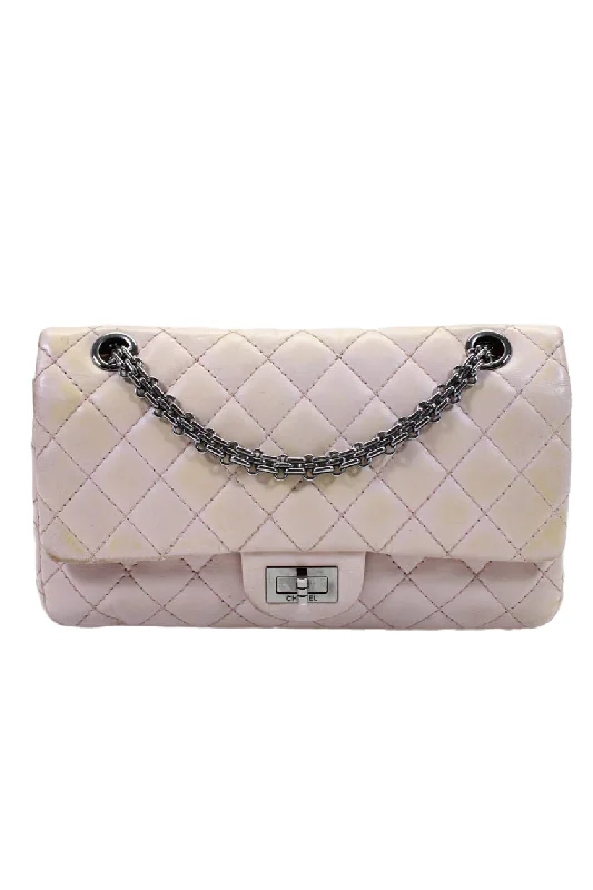 Printed Silk Shoulder Bag in Red for a Pop of ColorChanel Womens Quilted 2.55 Reissue 226 Double Flap Handbag Pink Leather Printed Silk Shoulder Bag in Red for a Pop of ColorChanel Womens Quilted 2.55 Reissue 226 Double Flap Handbag Pink Leather
