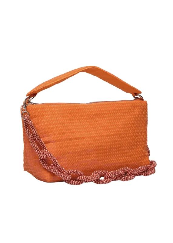 Shoulder Bag with Geometric Pattern in Multicolor for a Contemporary StyleChase Sequin Bag In Rusty Orange Shoulder Bag with Geometric Pattern in Multicolor for a Contemporary StyleChase Sequin Bag In Rusty Orange