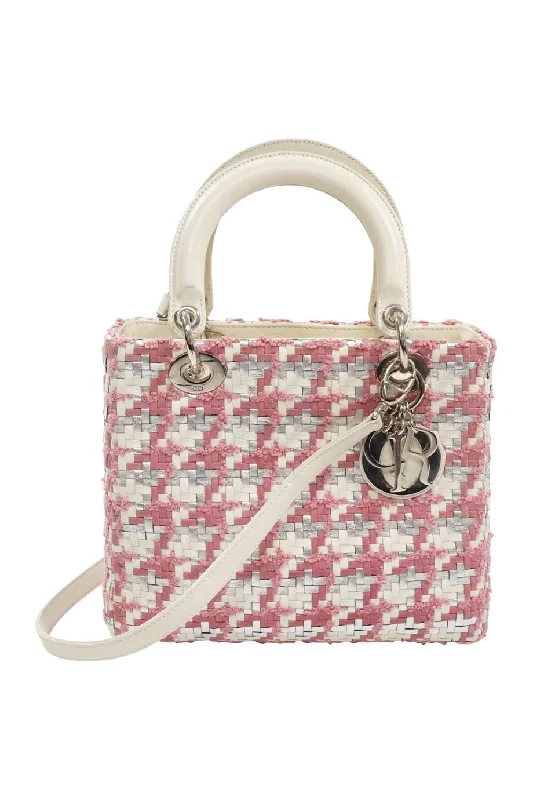 Embroidered Denim Shoulder Bag in Blue for a Vintage Vibe[WB5069] Christian Dior | Shoulder Bag