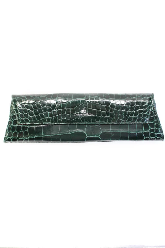 Women's Large Leather Shoulder Bag in Brown with Multiple Compartments for WorkDomenico Vacca Womens Genuine American Alligator Skin Long Clutch Handbag Green Women's Large Leather Shoulder Bag in Brown with Multiple Compartments for WorkDomenico Vacca Womens Genuine American Alligator Skin Long Clutch Handbag Green