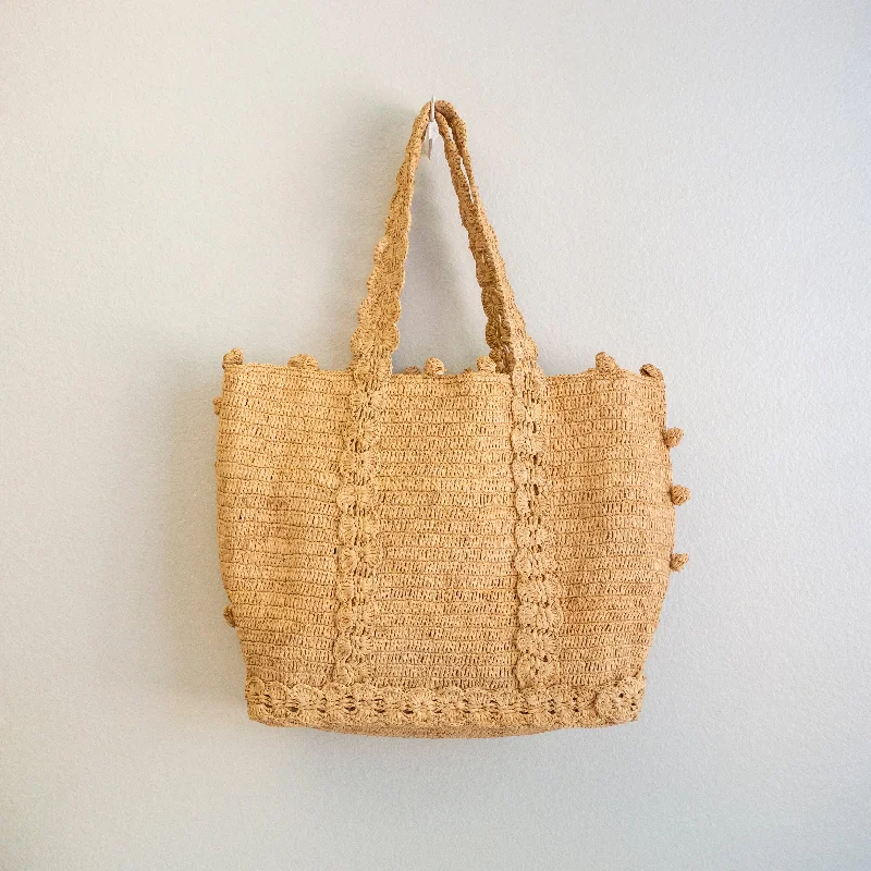 Quilted Shoulder Bag in Cream for a Classic and Elegant LookElena Handbags Soft Raffia Woven Summer Straw Shoulder Bag Quilted Shoulder Bag in Cream for a Classic and Elegant LookElena Handbags Soft Raffia Woven Summer Straw Shoulder Bag