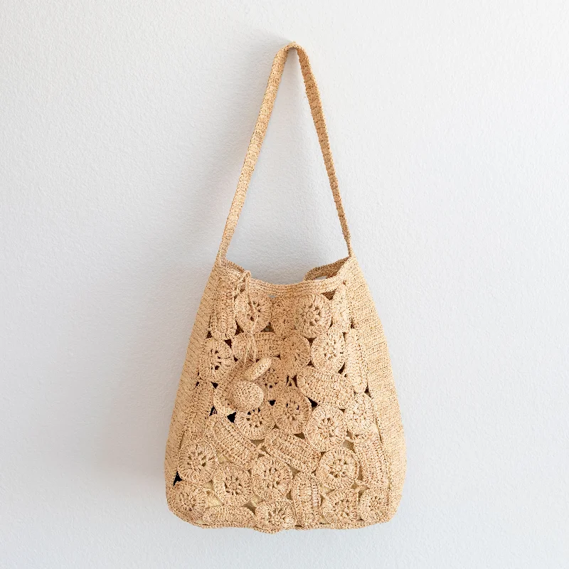 Quilted Shoulder Bag in Cream for a Classic and Elegant LookElena Handbags Soft Raffia Woven Summer Straw Shoulder Bag Quilted Shoulder Bag in Cream for a Classic and Elegant LookElena Handbags Soft Raffia Woven Summer Straw Shoulder Bag