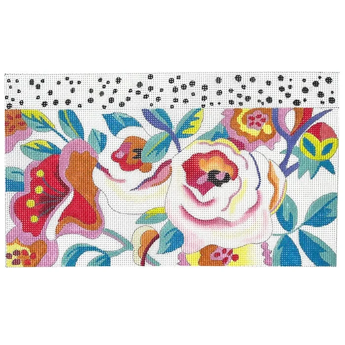 Women's Lizard - Print Clutch in Brown for a Chic LookFloral with Leopard Spots Clutch Women's Lizard - Print Clutch in Brown for a Chic LookFloral with Leopard Spots Clutch