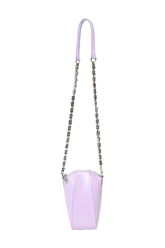 Leather Shoulder Bag with Magnetic Closure in Black for Quick Access[WB5260] Givenchy | Cross-Body Bag