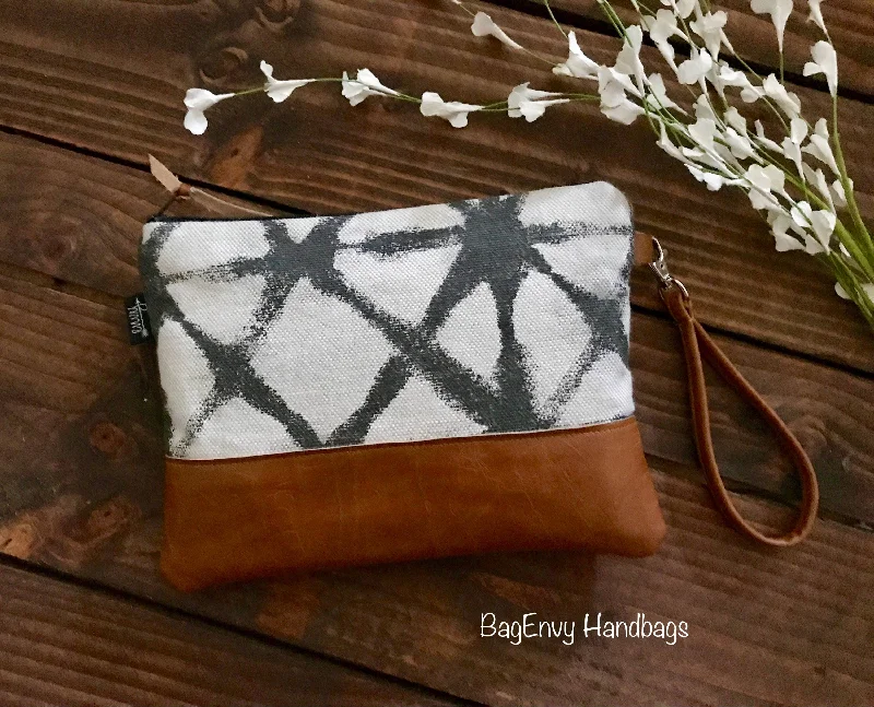 Large Sequin Clutch in Gold for Red - Carpet EventsGrab N Go Wristlet Clutch - Charcoal Shibori with Vegan Leather Large Sequin Clutch in Gold for Red - Carpet EventsGrab N Go Wristlet Clutch - Charcoal Shibori with Vegan Leather