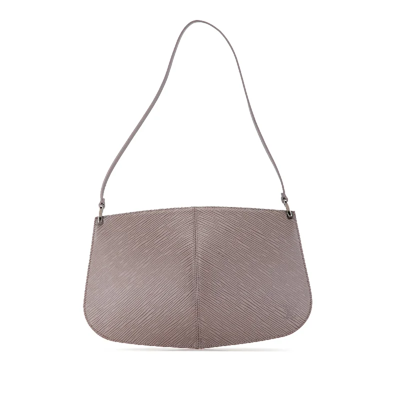 Quilted Shoulder Bag in Cream for a Classic and Elegant LookGray Louis Vuitton Epi Demi Lune Pochette Shoulder Bag Quilted Shoulder Bag in Cream for a Classic and Elegant LookGray Louis Vuitton Epi Demi Lune Pochette Shoulder Bag