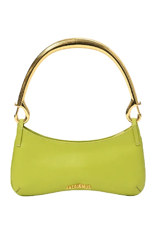 Metallic Shoulder Bag in Gold for Special Occasions[WB7211] Jacquemus | Shoulder Bag