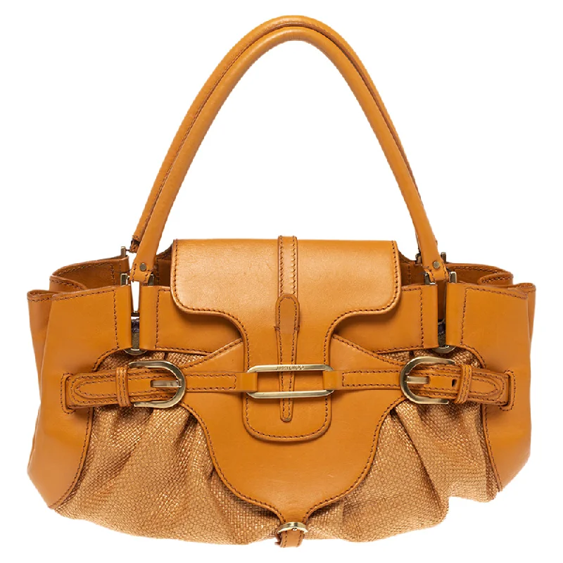Women's Shoulder Bag with Zippered Pockets in Orange for SafetyJimmy Choo Raffia And Leather Tulita Shoulder Bag Women's Shoulder Bag with Zippered Pockets in Orange for SafetyJimmy Choo Raffia And Leather Tulita Shoulder Bag