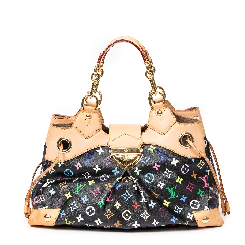Shoulder Bag with Chain Strap in Silver for a Trendy AppearanceLtd. Ed. "Takashi Murakami Multicolore" Ursula Shoulder Bag with Chain Strap in Silver for a Trendy AppearanceLtd. Ed. "Takashi Murakami Multicolore" Ursula