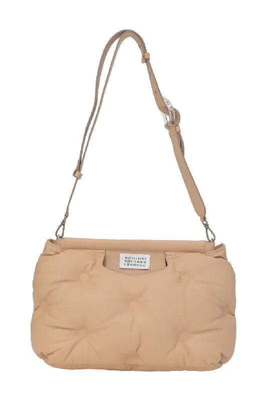 Vegan Leather Shoulder Bag in Gray for Ethical Fashion Lovers[WB7144] Maison Martin Margiela | Shoulder Bag