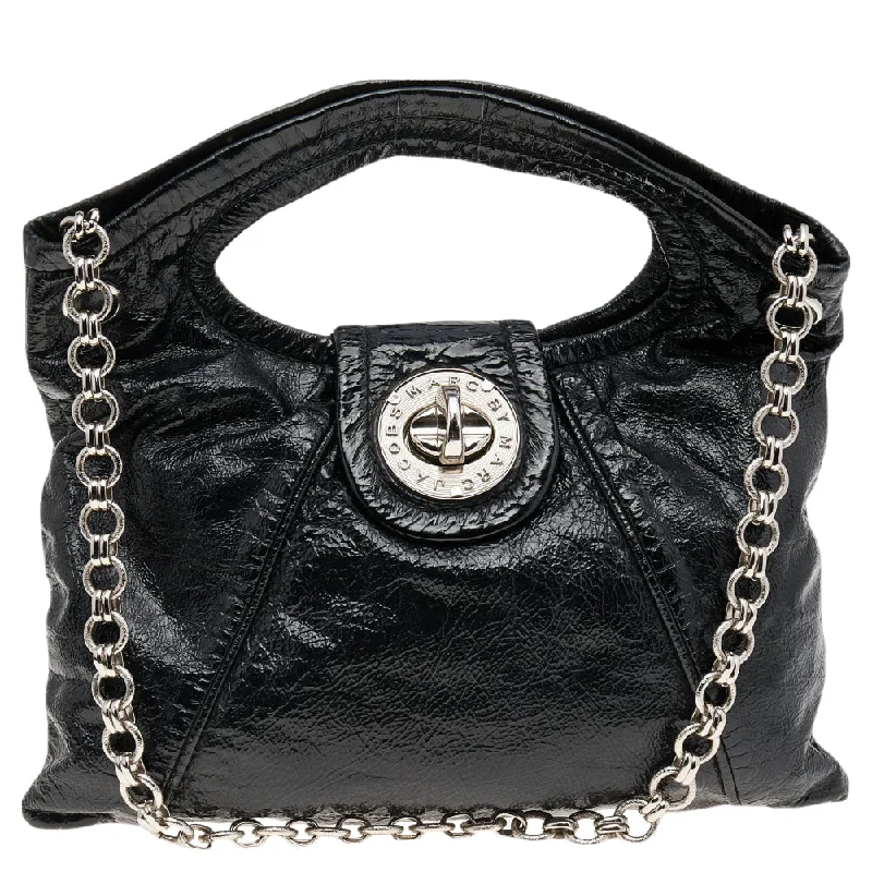 Women's Shoulder Bag with Faux Fur Strap in White for Winter StyleMarc By Marc Jacobs Leather Turnlock Shoulder Bag Women's Shoulder Bag with Faux Fur Strap in White for Winter StyleMarc By Marc Jacobs Leather Turnlock Shoulder Bag