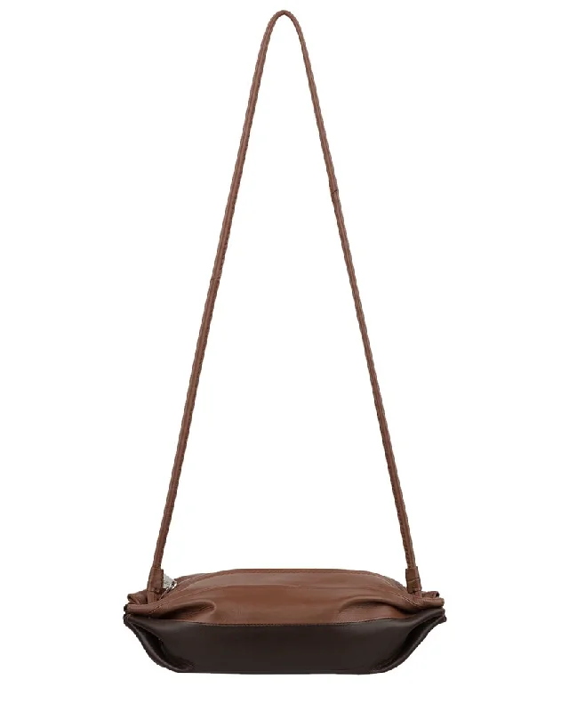 Women's Shoulder Bag with Zippered Pockets in Orange for SafetyMarimekko Pikku Karla Leather Shoulder Bag Women's Shoulder Bag with Zippered Pockets in Orange for SafetyMarimekko Pikku Karla Leather Shoulder Bag