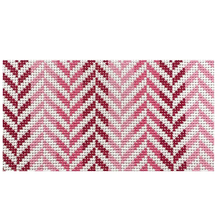 Leather Clutch with Chain Strap in Black for Cocktail PartiesMini Herringbone 3x6 Insert - Pink Leather Clutch with Chain Strap in Black for Cocktail PartiesMini Herringbone 3x6 Insert - Pink