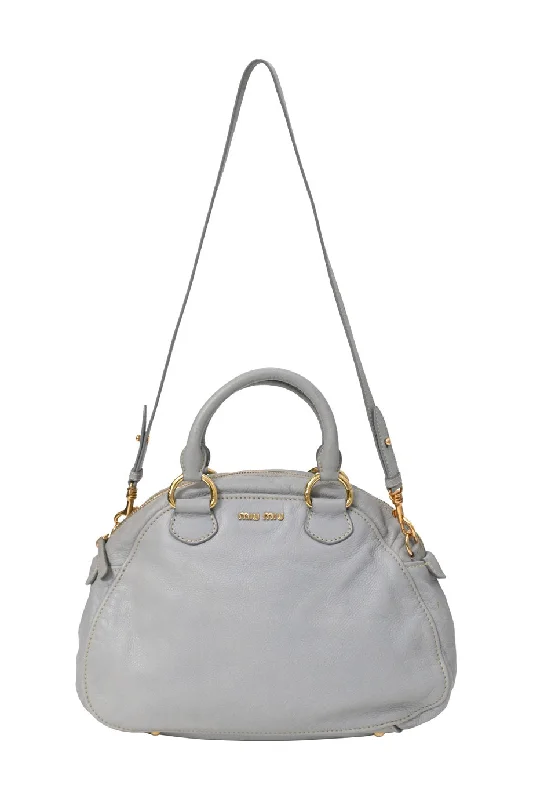 Metallic Shoulder Bag in Gold for Special Occasions[WB7316] Miu Miu | Satchel