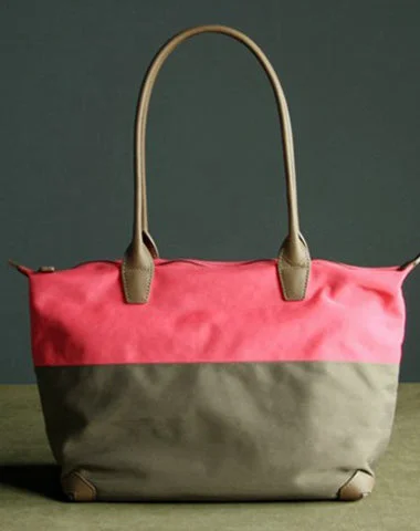 Women's Large Leather Shoulder Bag in Brown with Multiple Compartments for WorkPink&Khaki Womens Nylon Shoulder Handbag Womens Nylon Contrast Color Pink Shoulder Work Purse Nylon for Ladies Women's Large Leather Shoulder Bag in Brown with Multiple Compartments for WorkPink&Khaki Womens Nylon Shoulder Handbag Womens Nylon Contrast Color Pink Shoulder Work Purse Nylon for Ladies
