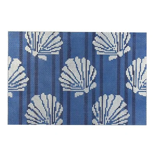 Women's Small Beaded Clutch in Silver for New Year's Eve PartyShells & Stripes Clutch - Navy Women's Small Beaded Clutch in Silver for New Year's Eve PartyShells & Stripes Clutch - Navy
