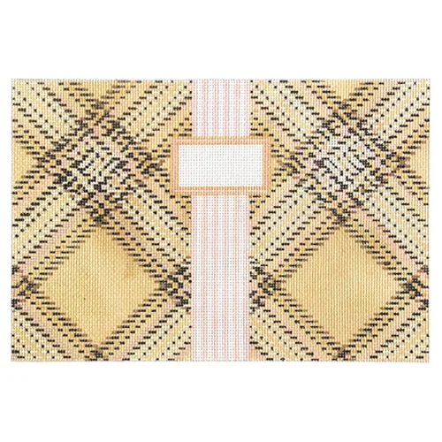 Women's Embroidered Silk Evening Bag in Navy for WeddingsTartan Plaid Clutch - Cream with Pink Band Women's Embroidered Silk Evening Bag in Navy for WeddingsTartan Plaid Clutch - Cream with Pink Band
