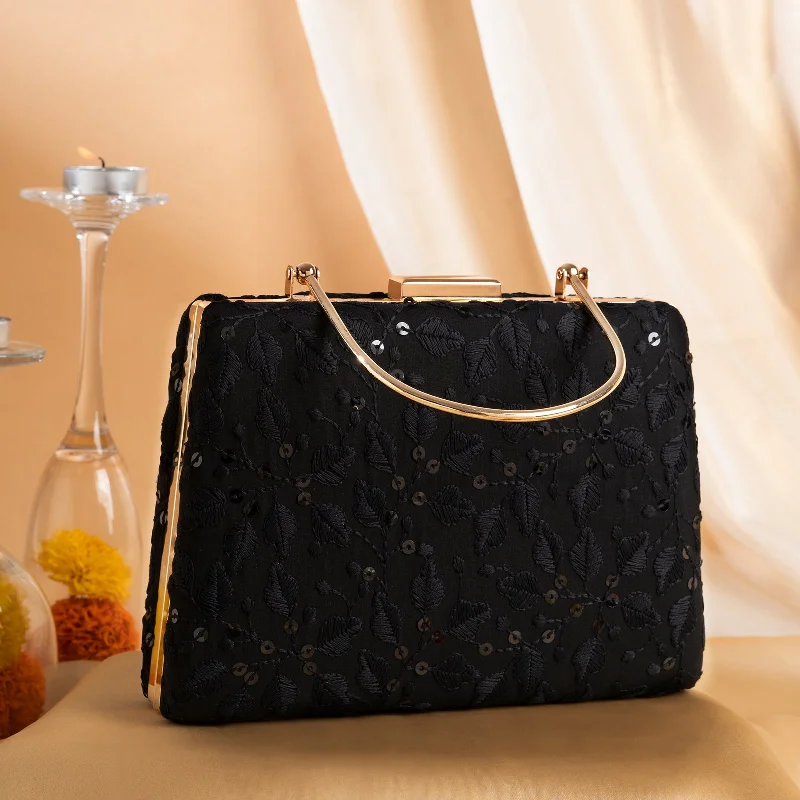Quilted Leather Evening Bag in Gray for Sophisticated EventsTeejh Vinita Sequin Clutch Quilted Leather Evening Bag in Gray for Sophisticated EventsTeejh Vinita Sequin Clutch