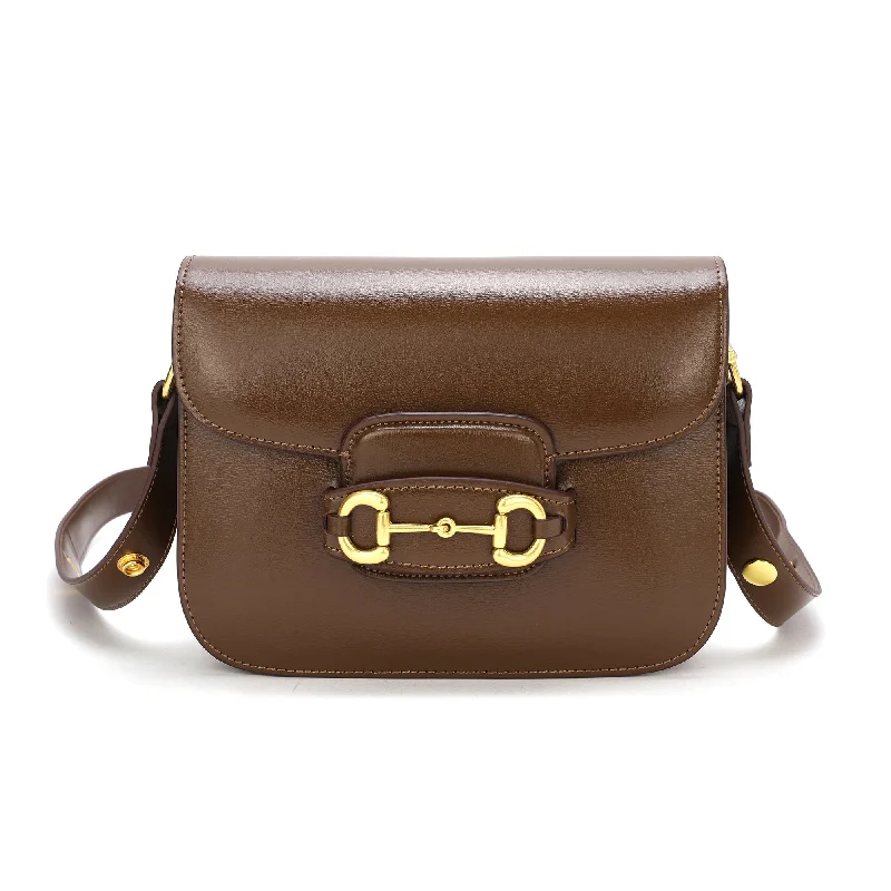 Women's Large Leather Shoulder Bag in Brown with Multiple Compartments for WorkTifanny & Fred Top-Grain Leather Foldover Messenger/Shoulder Bag Women's Large Leather Shoulder Bag in Brown with Multiple Compartments for WorkTifanny & Fred Top-Grain Leather Foldover Messenger/Shoulder Bag
