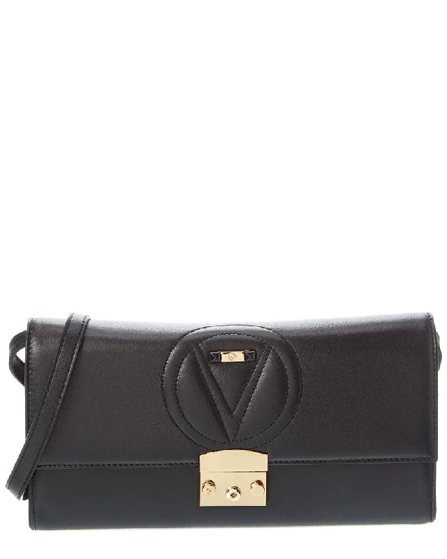 Shoulder Bag with Geometric Pattern in Multicolor for a Contemporary StyleValentino by Mario Valentino Cocotte Signature Leather Shoulder Bag Shoulder Bag with Geometric Pattern in Multicolor for a Contemporary StyleValentino by Mario Valentino Cocotte Signature Leather Shoulder Bag