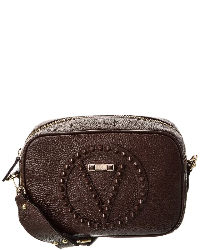 Women's Shoulder Bag with Fringe Details in Brown for a Bohemian StyleValentino by Mario Valentino Kiki Rock Leather Shoulder Bag Women's Shoulder Bag with Fringe Details in Brown for a Bohemian StyleValentino by Mario Valentino Kiki Rock Leather Shoulder Bag