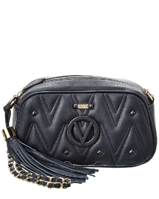 Vegan Leather Shoulder Bag in Gray for Ethical Fashion LoversValentino by Mario Valentino Luisa Signature Leather Shoulder Bag Vegan Leather Shoulder Bag in Gray for Ethical Fashion LoversValentino by Mario Valentino Luisa Signature Leather Shoulder Bag