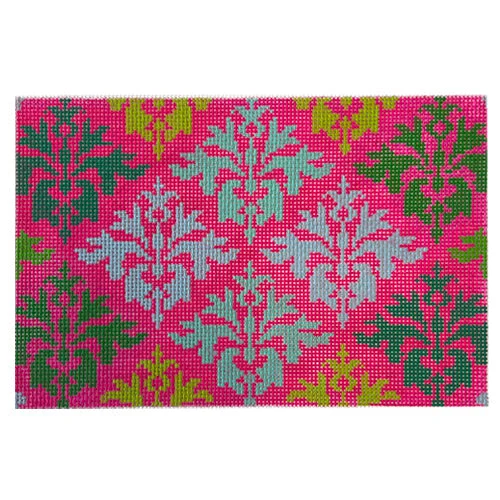 Women's Studded Leather Evening Bag in Black for Rock - n - Roll NightsWallpaper Damask Clutch - Blues & Greens on Raspberry Women's Studded Leather Evening Bag in Black for Rock - n - Roll NightsWallpaper Damask Clutch - Blues & Greens on Raspberry