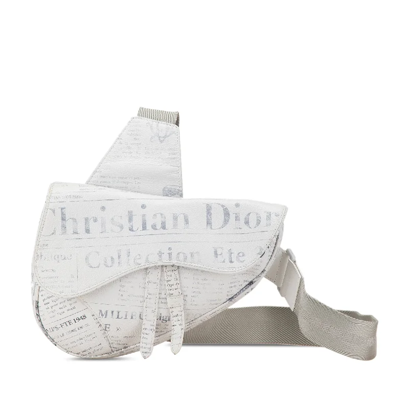 Women's Shoulder Bag with Adjustable Strap in Pink for ComfortWhite Dior Daniel Arsham Newspaper Print Saddle Bag Women's Shoulder Bag with Adjustable Strap in Pink for ComfortWhite Dior Daniel Arsham Newspaper Print Saddle Bag