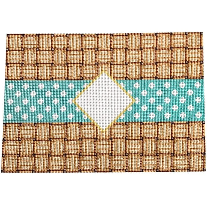 Geometric - Patterned PVC Evening Bag in Multicolor for Trendy Nights OutWicker/Dot/Mono Clutch - Aqua Geometric - Patterned PVC Evening Bag in Multicolor for Trendy Nights OutWicker/Dot/Mono Clutch - Aqua