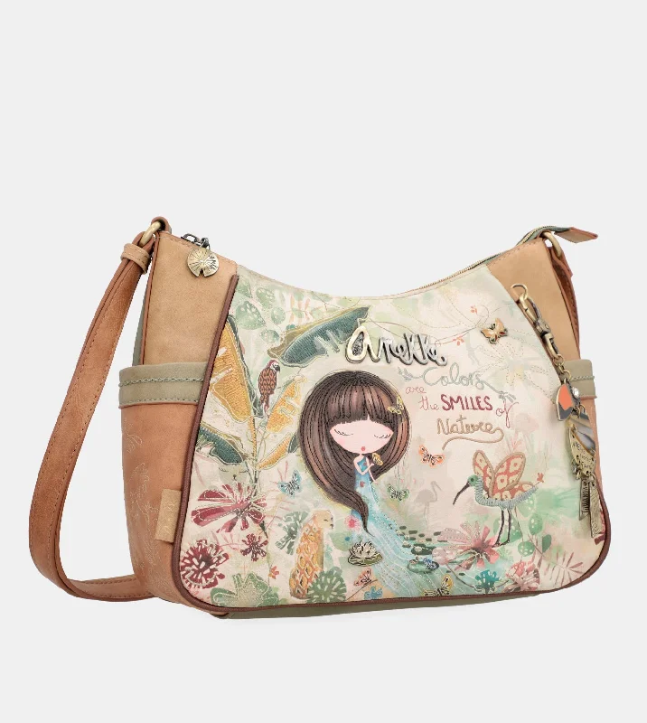 Straw Crossbody Bag in Natural Color for Beach Vacations and Summer DaysAmazonia crossbody bag with side pockets Straw Crossbody Bag in Natural Color for Beach Vacations and Summer DaysAmazonia crossbody bag with side pockets