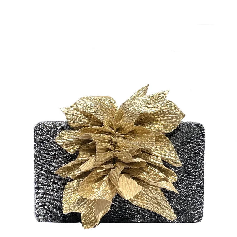 Bejeweled Clutch in Purple for Opera PerformancesGoldie Angel Clutch