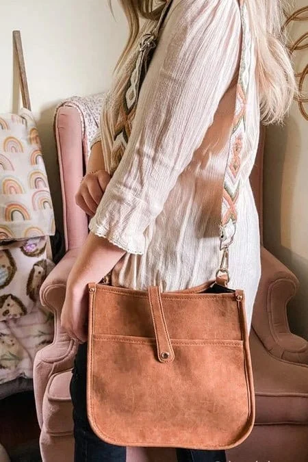 Hand - painted Canvas Crossbody Bag in Yellow for a Unique and Artistic LookBP2775 Distressed Vegan Messenger Hand - painted Canvas Crossbody Bag in Yellow for a Unique and Artistic LookBP2775 Distressed Vegan Messenger