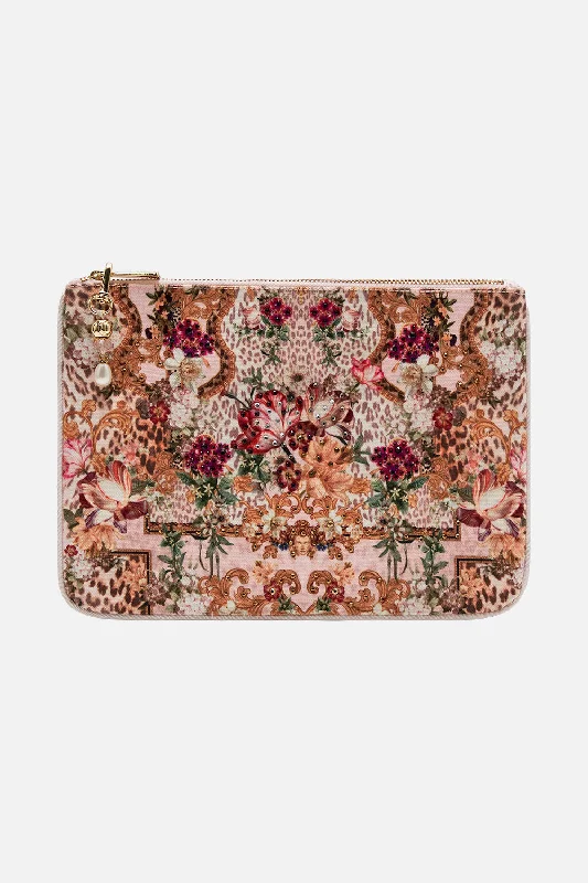 Geometric - Patterned PVC Evening Bag in Multicolor for Trendy Nights OutCamilla Small Canvas Clutch - Bambino Bliss Geometric - Patterned PVC Evening Bag in Multicolor for Trendy Nights OutCamilla Small Canvas Clutch - Bambino Bliss