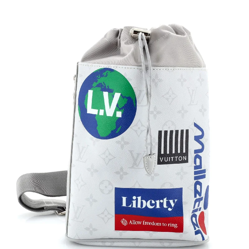 Geometric - Printed PVC Crossbody Bag in Multicolor for Trendy Street StyleChalk Sling Bag Limited Edition Logo Story Monogram Canvas Geometric - Printed PVC Crossbody Bag in Multicolor for Trendy Street StyleChalk Sling Bag Limited Edition Logo Story Monogram Canvas