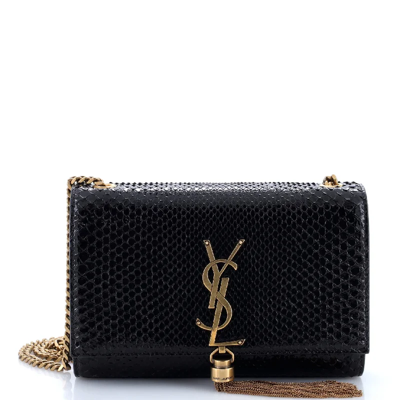 Women's Small Leather Crossbody Bag in Black with Gold Hardware for Evening PartiesClassic Monogram Tassel Crossbody Bag Python Medium Women's Small Leather Crossbody Bag in Black with Gold Hardware for Evening PartiesClassic Monogram Tassel Crossbody Bag Python Medium