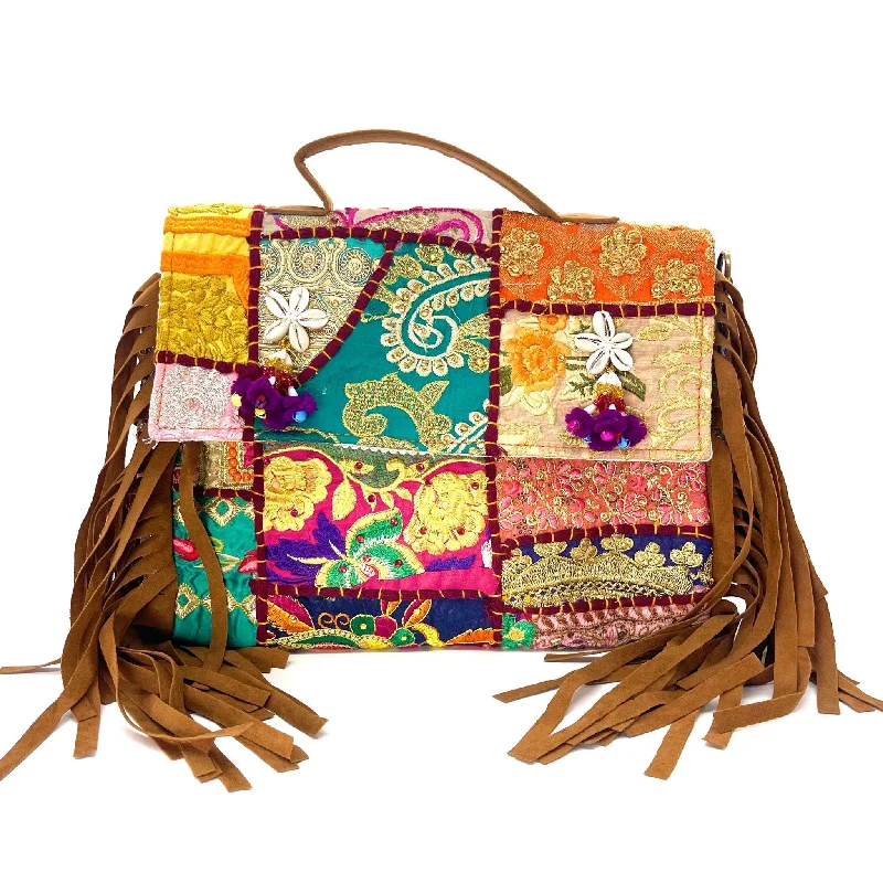 Floral - Printed Satin Clutch in Pink for Spring GalasFree Spirit Embroidered Fringe Bag Floral - Printed Satin Clutch in Pink for Spring GalasFree Spirit Embroidered Fringe Bag