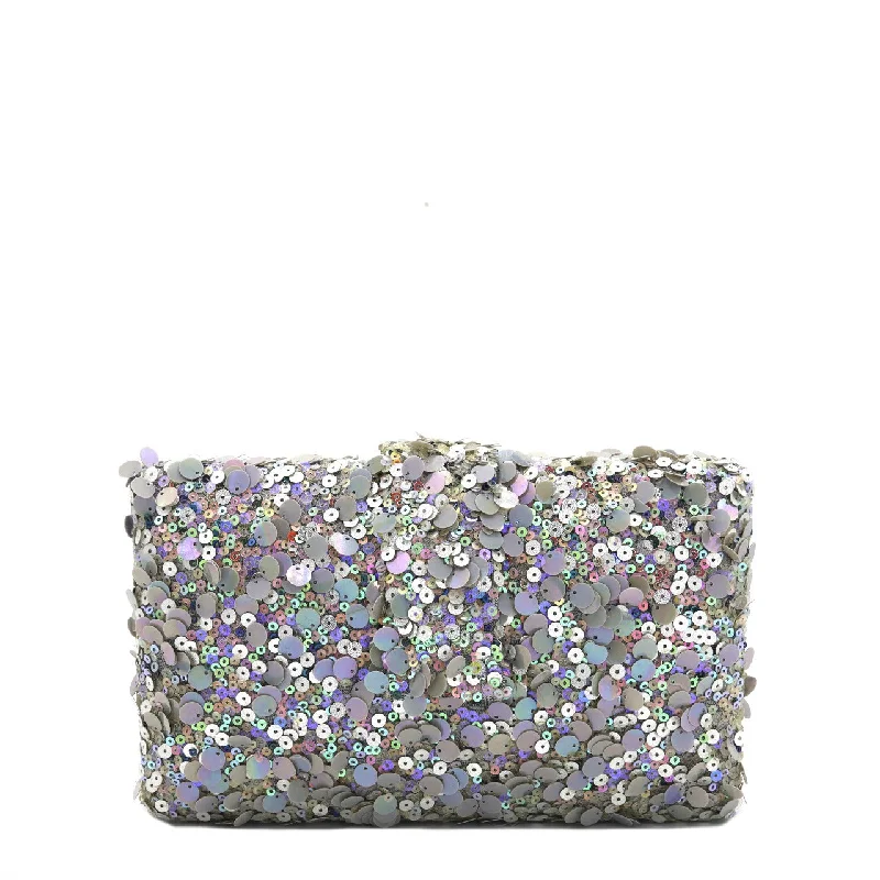 Bejeweled Clutch in Purple for Opera PerformancesCinderella Kitsch Clutch