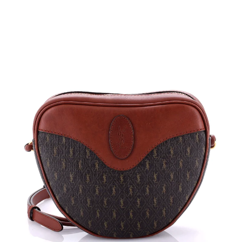 Geometric - Printed PVC Crossbody Bag in Multicolor for Trendy Street StyleLe Monogramme Coeur Bag Monogram All Over Coated Canvas and Leather