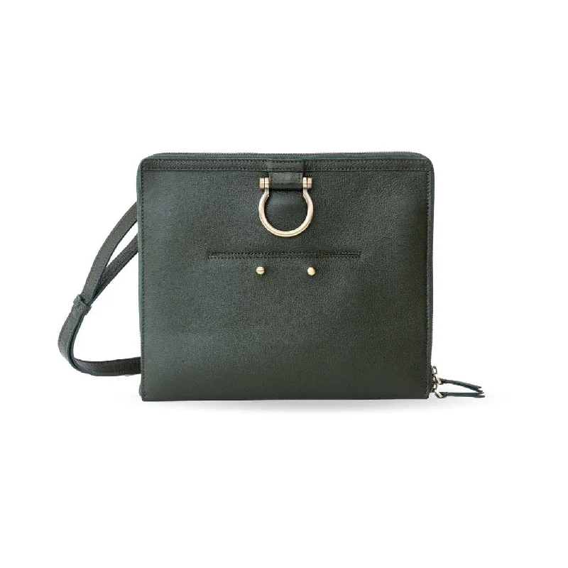 Hunter Green Oil Leather