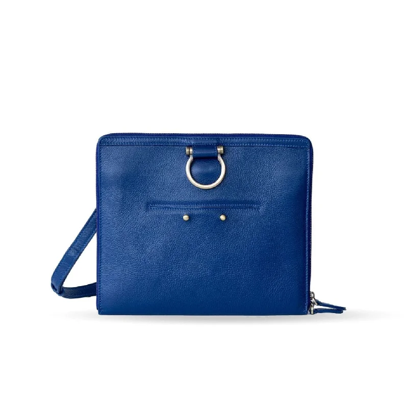 Royal Blue Oil Leather