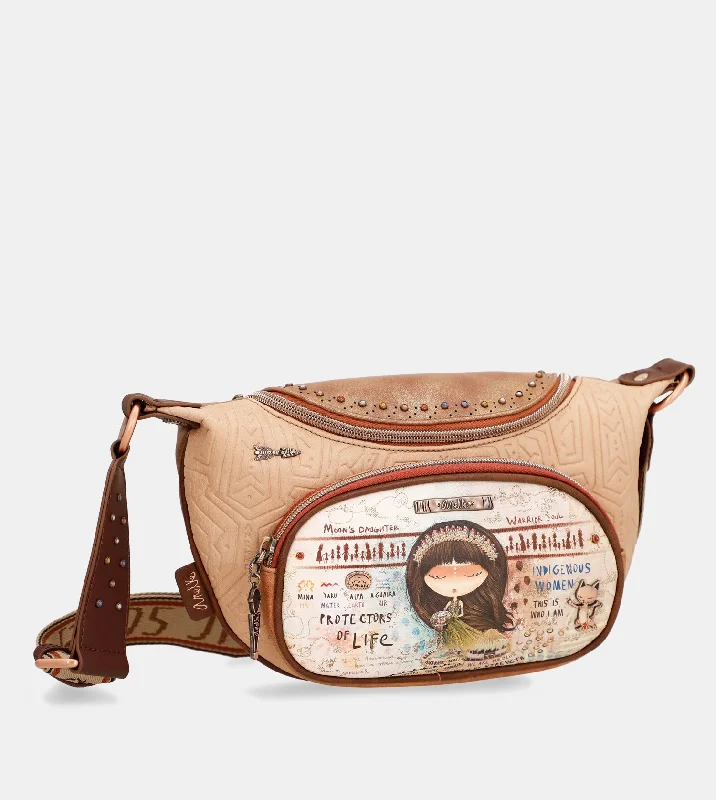 Geometric - Printed PVC Crossbody Bag in Multicolor for Trendy Street StyleMenire ethnical printed crossbody bag Geometric - Printed PVC Crossbody Bag in Multicolor for Trendy Street StyleMenire ethnical printed crossbody bag
