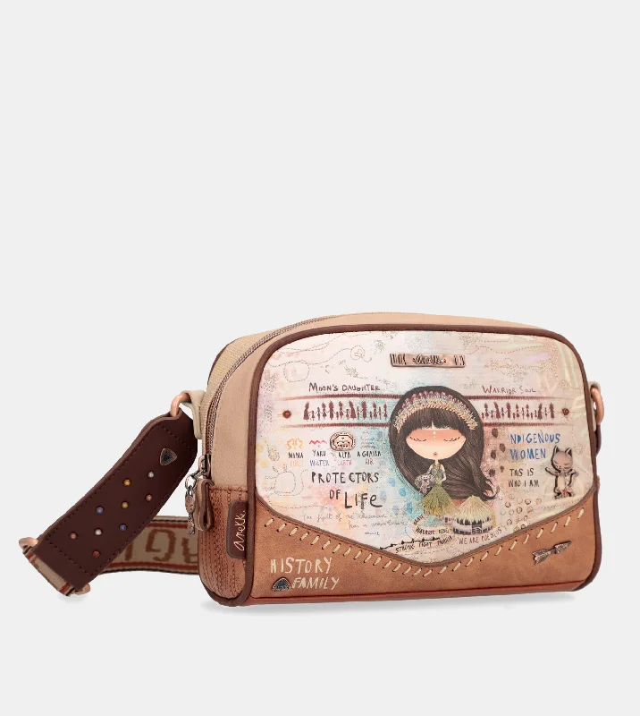 Women's Crossbody Bag with Adjustable Strap in Orange for Customizable ComfortMenire printed crossbody bag Women's Crossbody Bag with Adjustable Strap in Orange for Customizable ComfortMenire printed crossbody bag