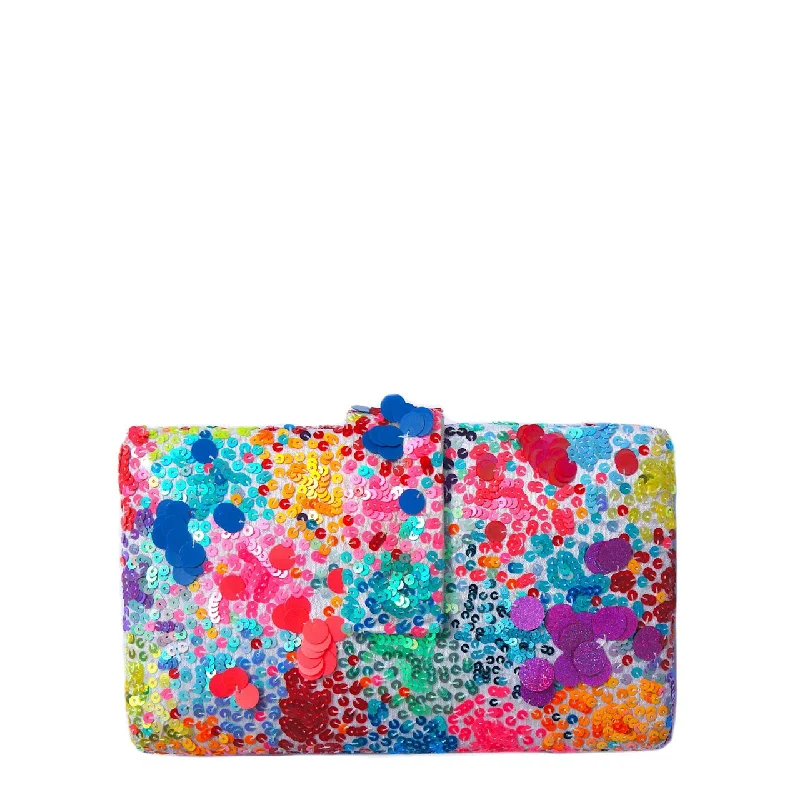 Women's Faux Fur Clutch in White for Winter BallsGulaal Clutch