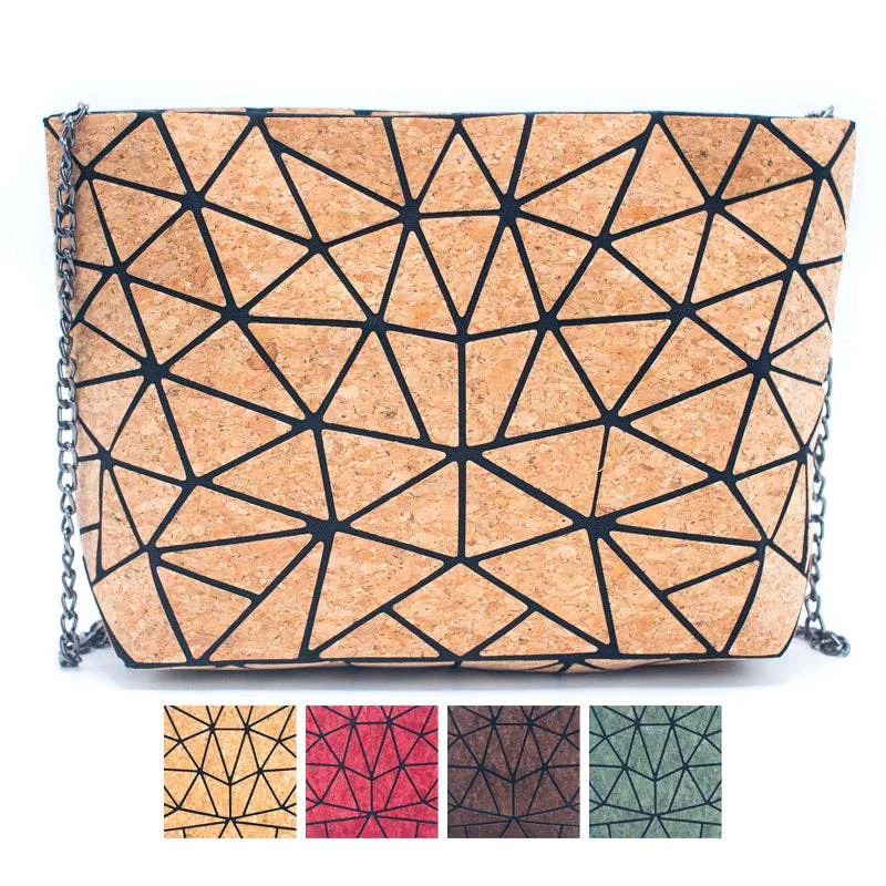 Waterproof Nylon Crossbody Bag in Navy Blue for Outdoor Hiking TripsNatural Cork Geometric Chain Crossbody cork Bag BAG-2027 Waterproof Nylon Crossbody Bag in Navy Blue for Outdoor Hiking TripsNatural Cork Geometric Chain Crossbody cork Bag BAG-2027