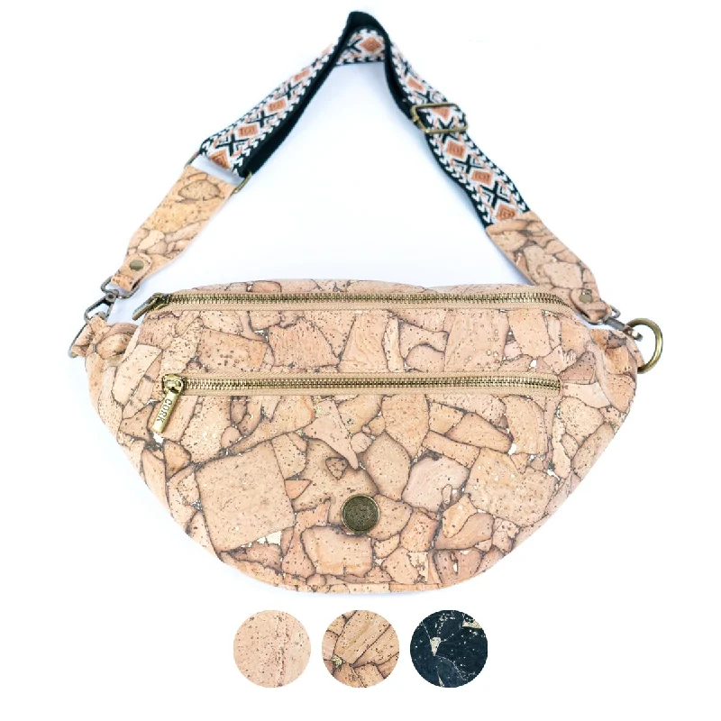 Plus - size Women's Crossbody Bag in Burgundy for Ample StorageWomen's Cork Sling Bag BAG-2345 Plus - size Women's Crossbody Bag in Burgundy for Ample StorageWomen's Cork Sling Bag BAG-2345