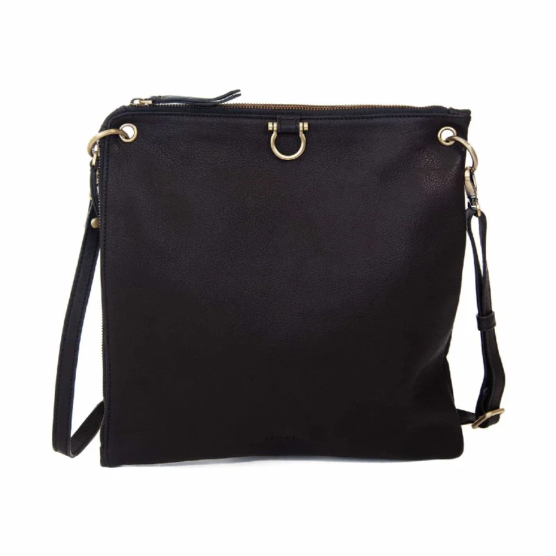 Black Raw Leather